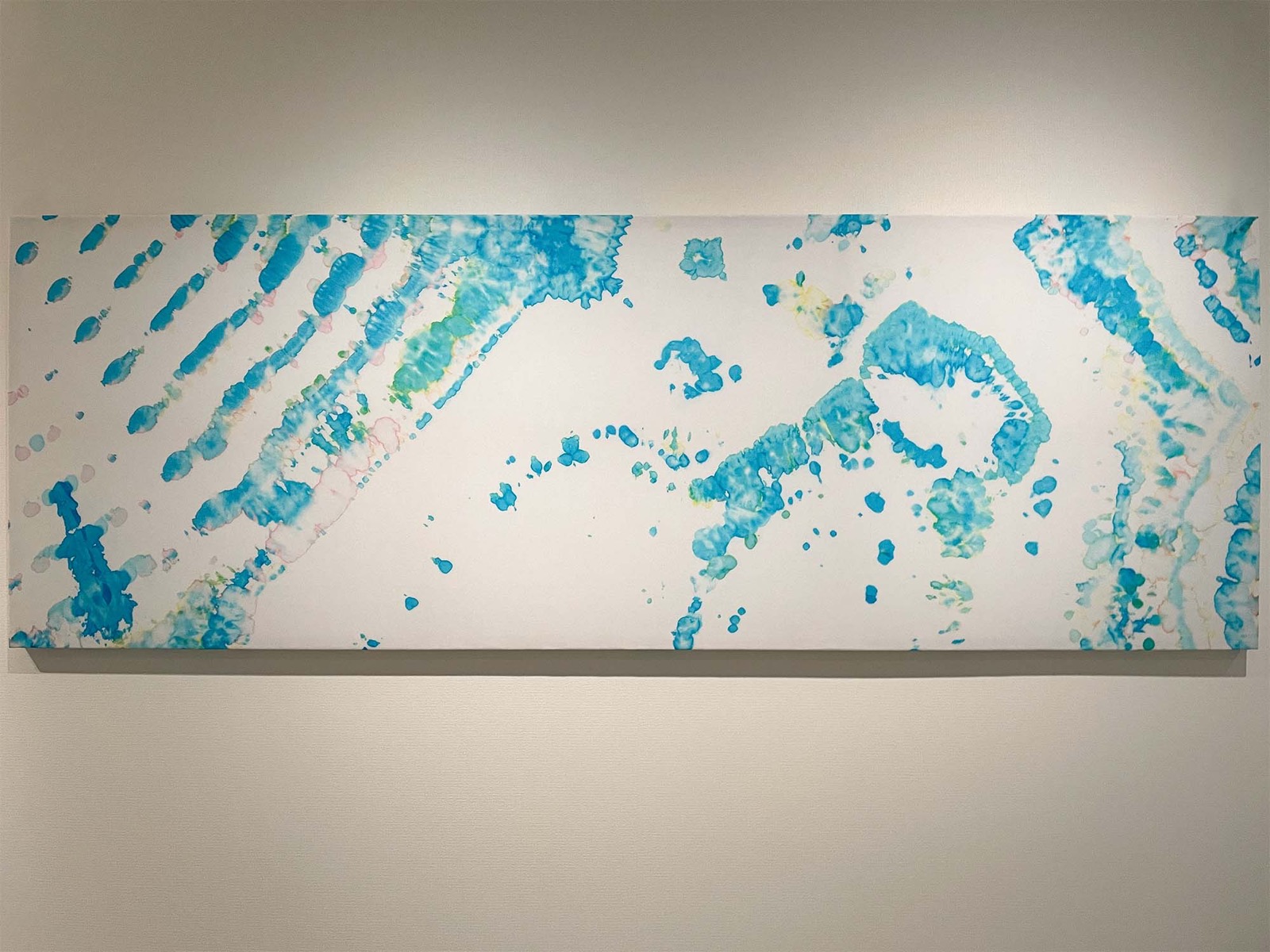 個展「染む記憶 線刻糊防染による記憶の表現」