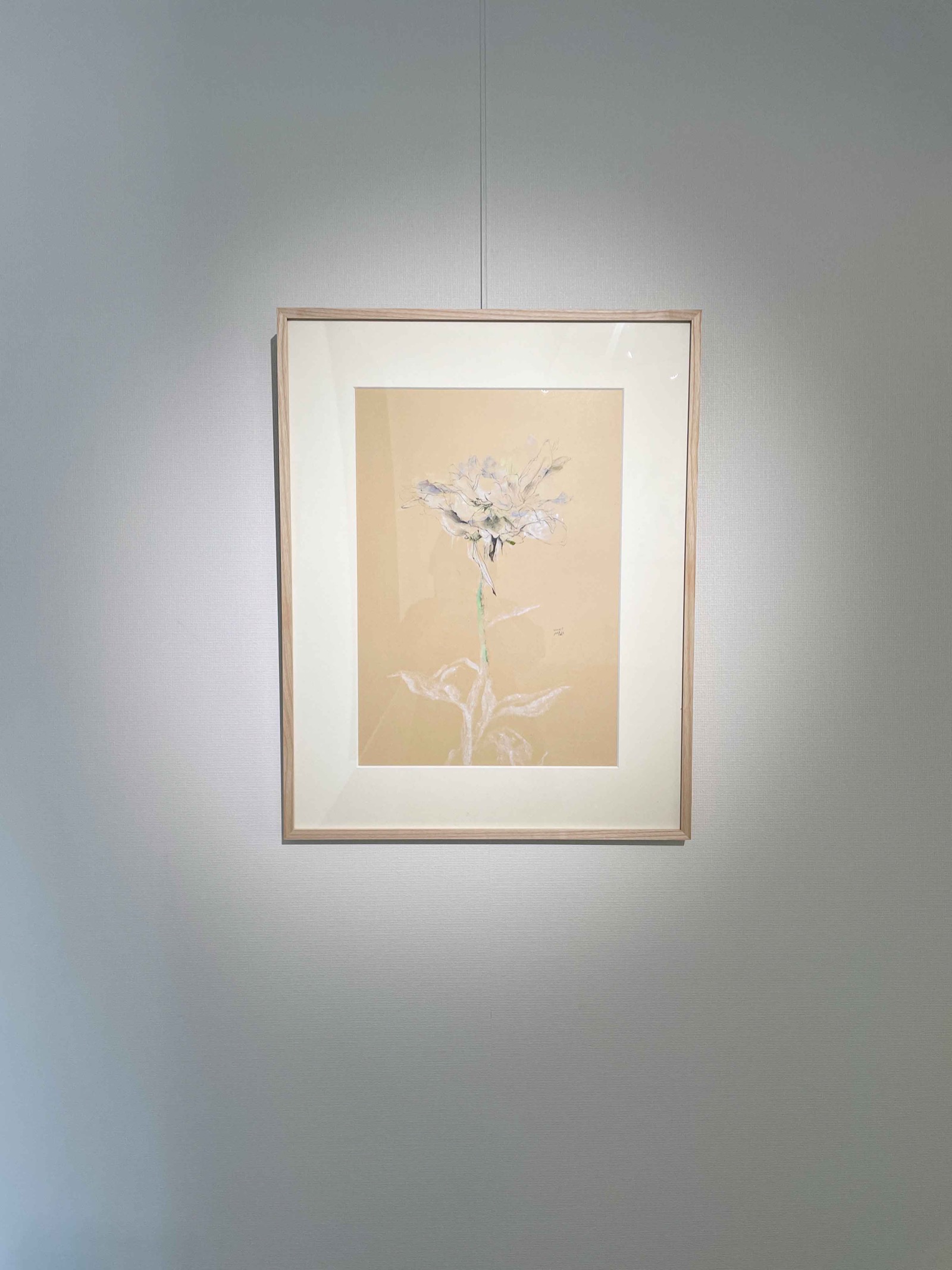 個展「染む記憶 線刻糊防染による記憶の表現」