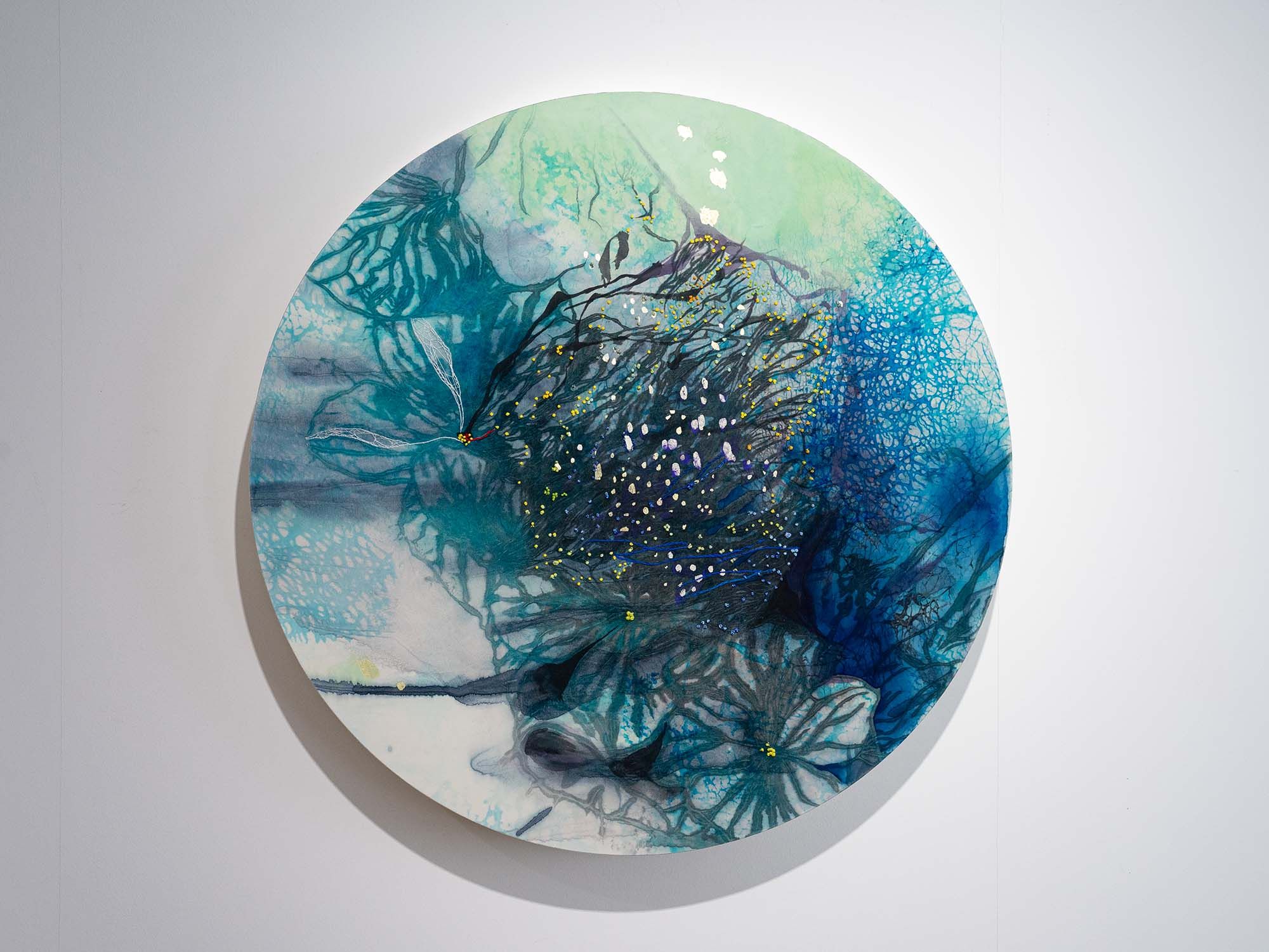 《flower cells  -blue hydrangea-》