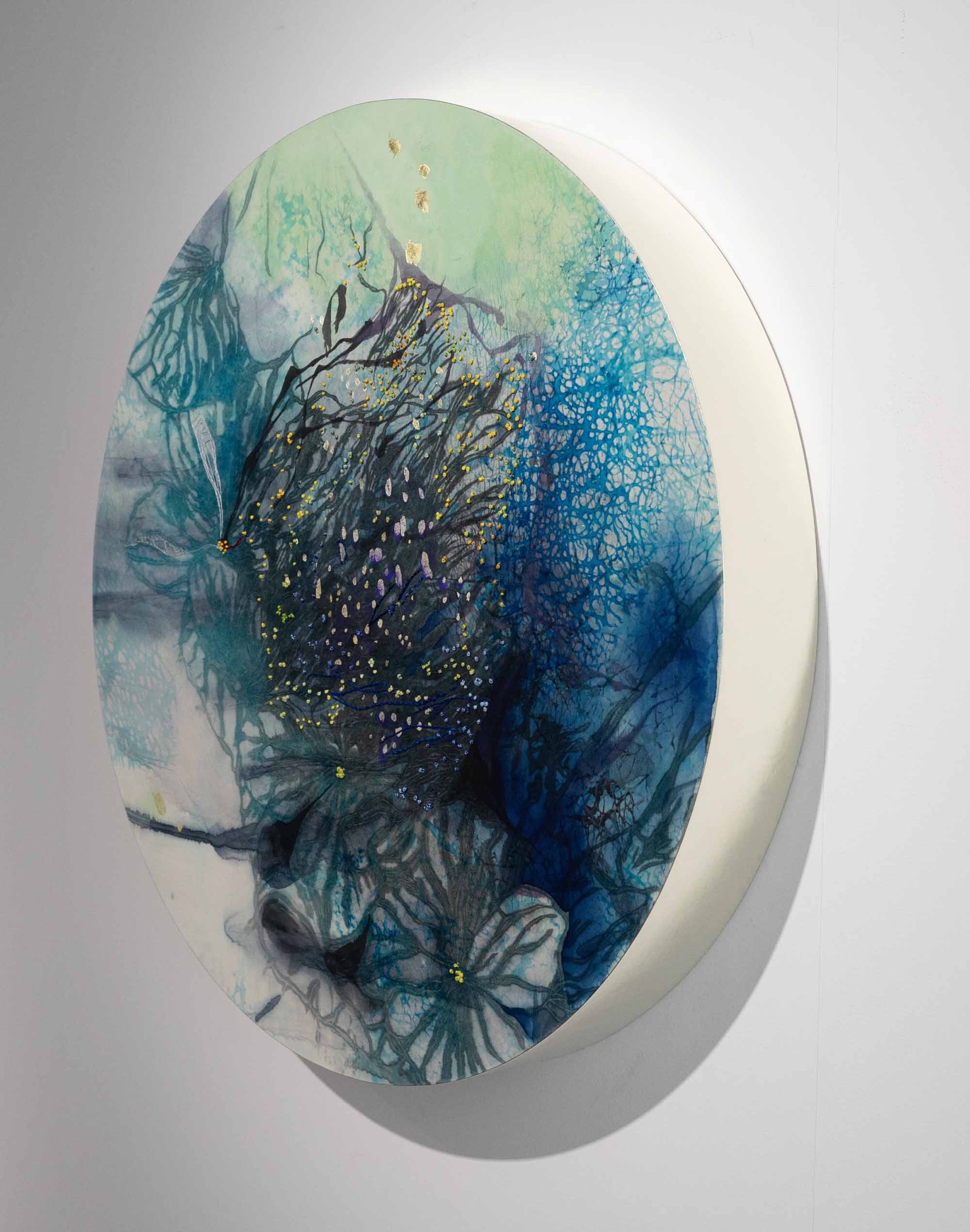 《flower cells  -blue hydrangea-》