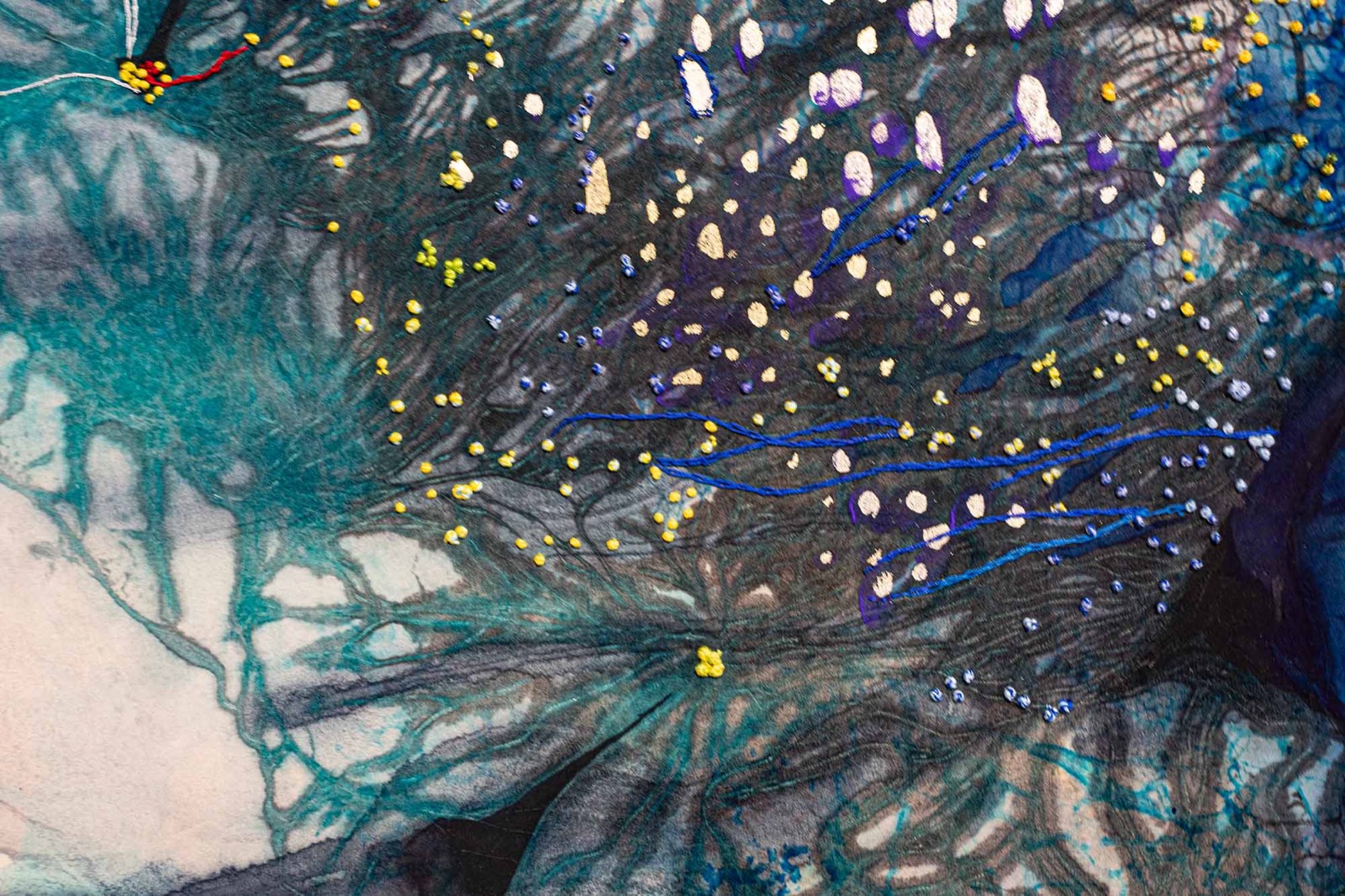 《flower cells  -blue hydrangea-》