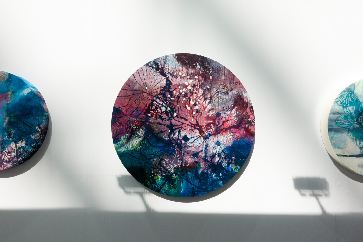 《flower cells  -red hydrangea-》