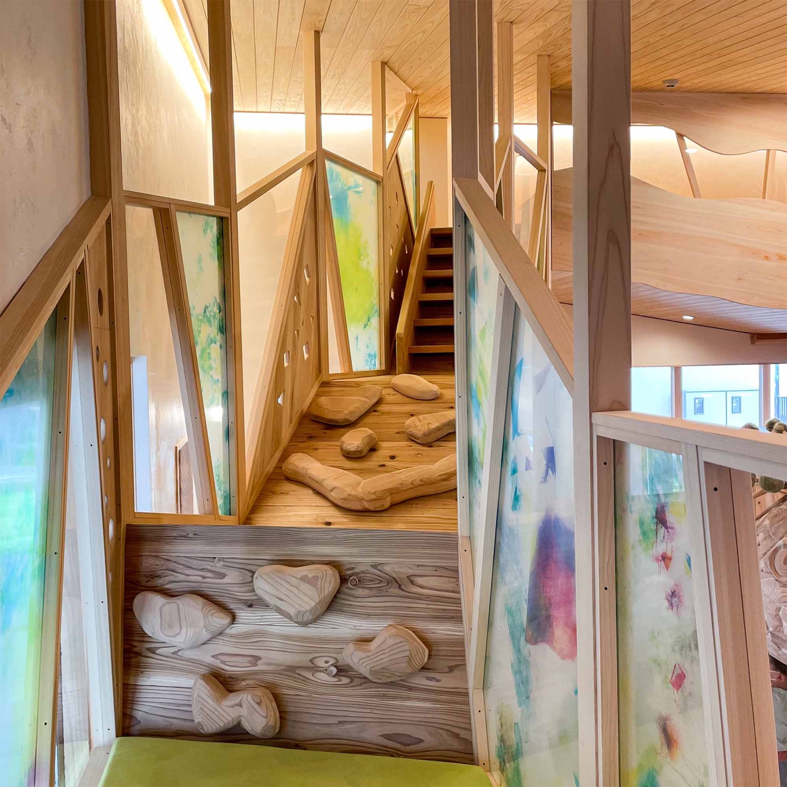 つなぐの森ハリプー、装飾布