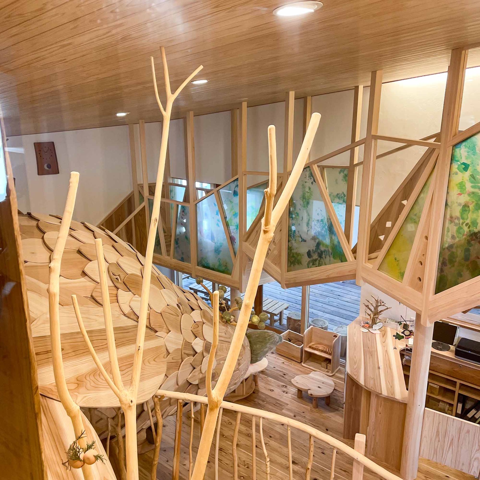 つなぐの森ハリプー、装飾布